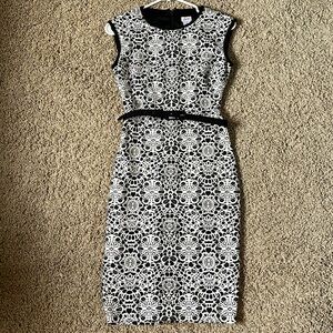 Like new Cache black and white dress